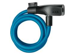 AXA Resolute Cable Lock 120cm 8mm Incl. Holder - Blue