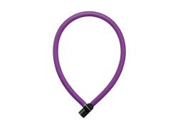 AXA Resolute Cable Lock 60cm 6mm - Purple