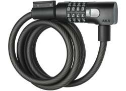 Axa Resolute Cable Lock Code 150cm 10mm - Black