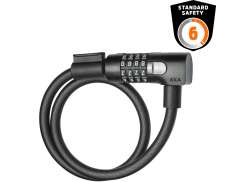 Axa Resolute Code Antifurt 180mm 15mm - Negru