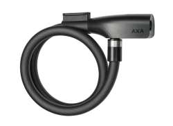 Axa Resolute 钢缆锁 Ø12mm 60cm - 黑色