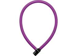 Axa Resolute 钢缆锁 &Oslash;6mm 60cm - Royal 紫色