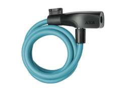Axa Resolute 钢缆锁 Ø8mm 120cm - 冰 蓝色