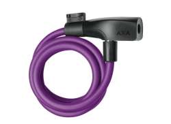 Axa Resolute 钢缆锁 Ø8mm 120cm - Royal 紫色