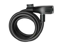 Axa Resolute 钢缆锁 Ø8mm 180cm - 黑色