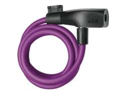 Axa Resolute Kaapelilukko 120cm 8mm - Purppura
