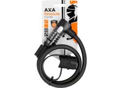 Axa Resolute Kombinationsl&aring;s &Oslash;12mm 65cm - Sort