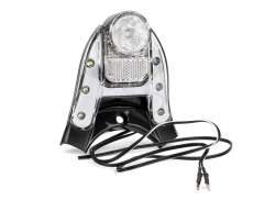 Axa SL6 Farol LED D&iacute;namo De Cubo - Preto