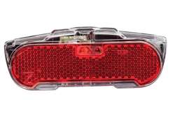 Axa Sottile Steady Luce Posteriore Dinamo 80mm - Rosso