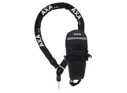 Axa ULC Kjettingl&aring;s 130cm Inkl.. Bag For. BlockXXL/Imenso -Svart