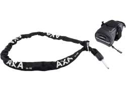 Axa ULC Plug-In Kjede 130cm 5.5mm Inkl.. Bag - Svart