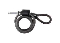 Axa UPI-150 Cable Enchufable &Oslash;10mm 150cm - Negro