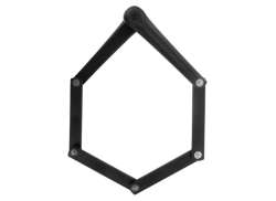 Axa 折り畳む 100 折り畳み式 ロック 100cm - ブラック