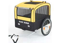 Azul Bird Bicicleta-/ Carro Para Perros 20&quot; Amarillo/Negro