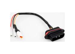 Bafang Battery Cable 200mm - Black