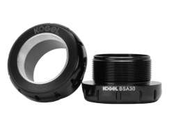 Ball Cross Ceramic Bottom Bracket For. BSA/Sram DUB - Black