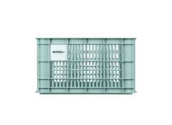 Basil Bicycle Crate 40L Silver Blue - L