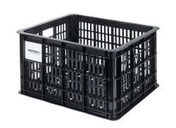 Basil Bicycle Crate M 29.5L MIK - Black