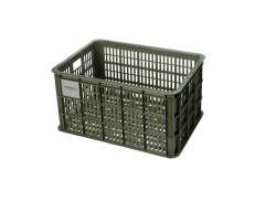 Basil Bicycle Crate Size L 40L - Moss Green