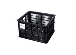 Basil Bicycle Crate Size M 29.5L - Black