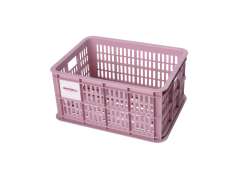 Basil Bicycle Crate Size S 17.5L - Blossom Pink