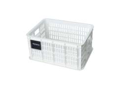 Basil Bicycle Crate Size S 17.5L - Bright White