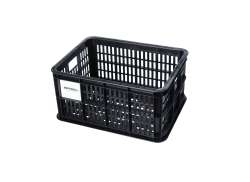 Basil Bicycle Crate Size S 17.5L MIK - Black
