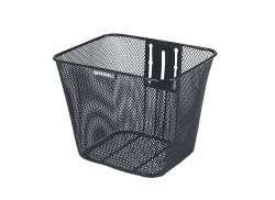 Basil Bilbao Bicycle Basket 16L + Basil FM-Holder &#216;22-25.4mm