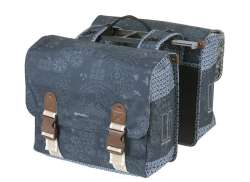 Basil Bohéme Doppel- Fahrradtasche MIK 35L - Indigo Blau
