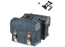 Basil Bohéme Dublu Coș MIK 35L - Indigo Albastru