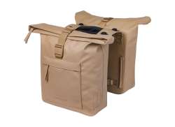 Basil Brooklyn Double Pannier MIK 41L - Sand