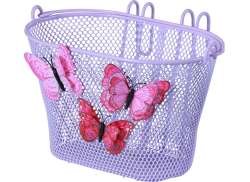 Basil Butterfly Cesta De Niño - Lila Morado