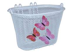 Basil Butterfly Childrens Basket - White