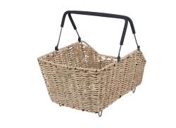 Basil Cento Multisysteem NX Rattan Basket Luggage Carrier