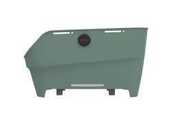 Basil Cento Neo Bicycle Basket WSL For Rear - Silver Green
