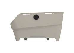 Basil Cento Neo Bicycle Basket WSL For Rear - White