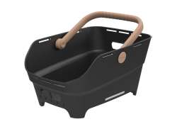 Basil Cento Neo Cesta Para Bicicleta MIK Para Parte Trasera - Negro
