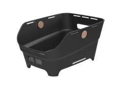 Basil Cento Neo Cesta Para Bicicleta WSL Para Parte Trasera - Negro