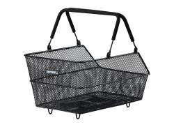 Basil Cento Велосипедная Корзина Для Задней Детали 21L MIK Тонкое Плетение - Черный