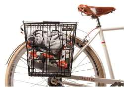 Basil Cesto De Bicicleta Bottle Basket - Preto