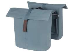 Basil City Doppel- Fahrradtasche MIK 28-23L - Graphite Blau