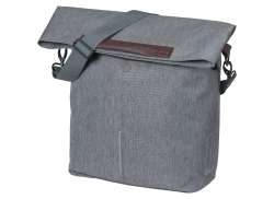 Basil City Vélo Shopper MIK Hooks 14-16L - Gris