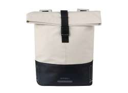 Basil Cove Dobbelt Cykeltaske 28-32L - Hvid/Sort