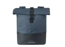 Basil Cove Doppel- Fahrradtasche 28-32L - Marine Blau/Schwar
