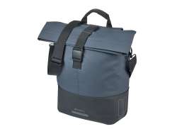 Basil Cove Shopper Cykeltaske MIK Hooks 14-16L - Bl&aring;/Sort