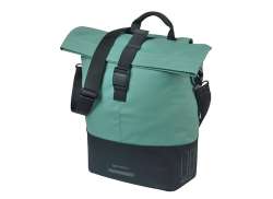 Basil Cove Shopper Cykeltaske MIK Hooks 14-16L - Gr&oslash;n/Sort