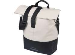 Basil Cove Shopper Fahrradtasche MIK Hooks 14-16L - Weiß/Sch