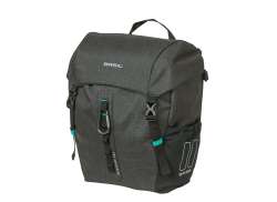 Basil Discovery 365D Single Pannier MIK Hooks 9L - Black