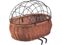 Basil Dog Basket Pluto Complete - Rattan