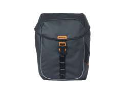 Basil Doppio Borsa Laterale Miles 34L MIK - Nero/Arancia